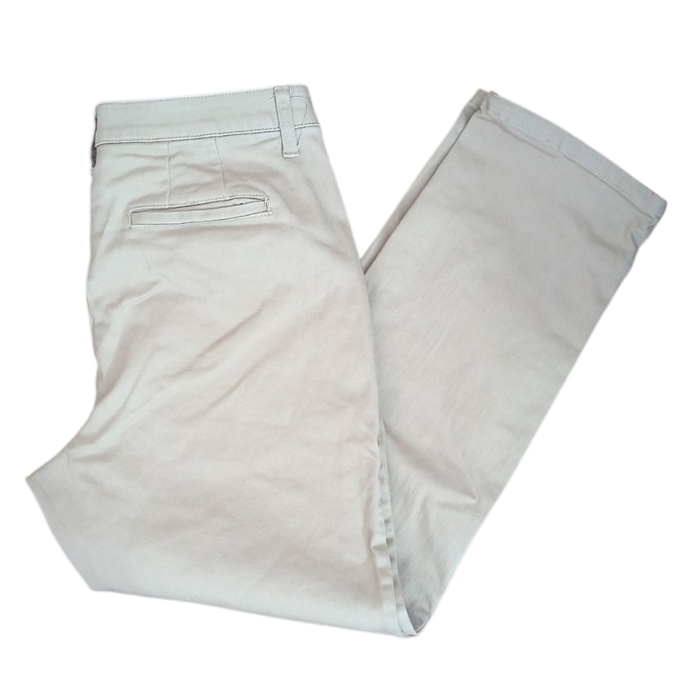 Christopher & Banks Tan Signature Slimming Trouser Size 10 Short
